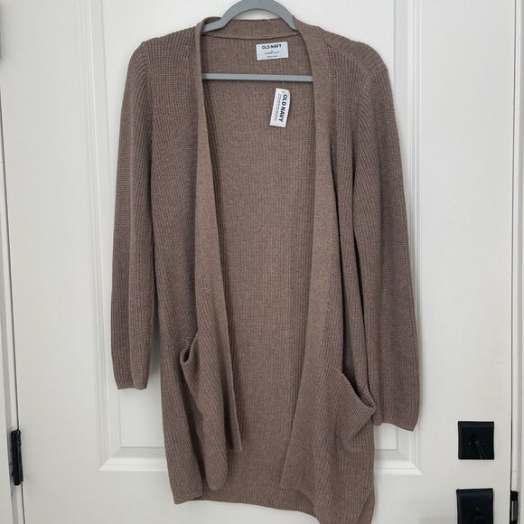 Old Navy Longline Open Front Sweater - Picture 2 of 3